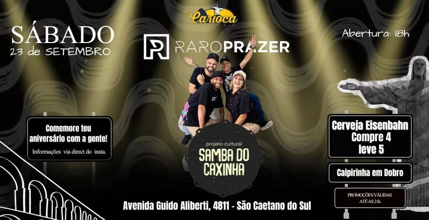 Samba do Caxinha – Raro Prazer