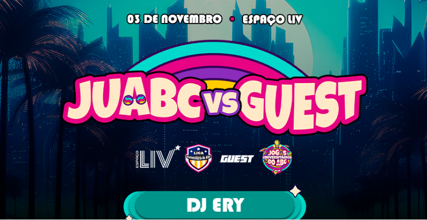 JUABC x GUEST x BLAST – Festa do Pijama – DJ ERY