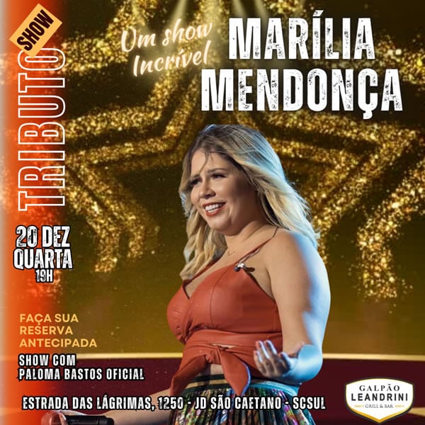 TRIBUTO MARILIA MENDONÇA NO GALPÃO LEANDRINI