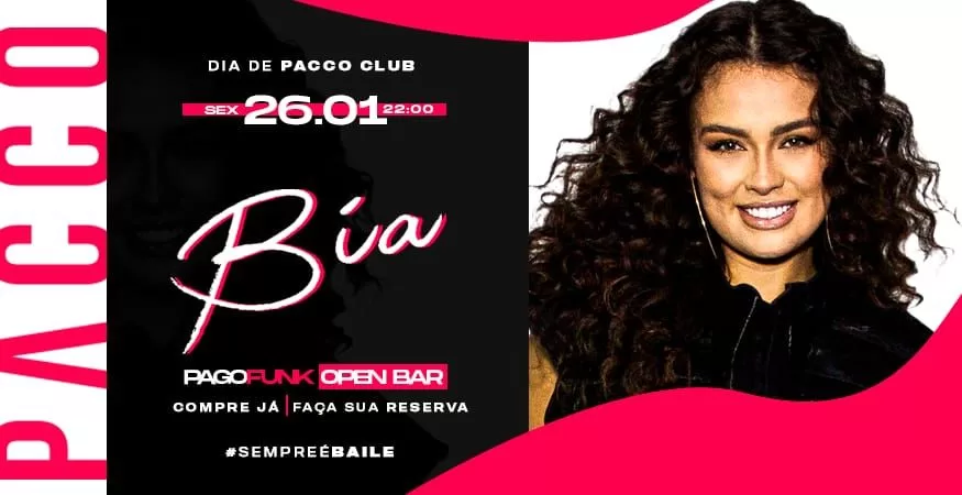 “PAGOFUNK OPEN BAR”: A Noite de Samba e Funk no Pacco Club