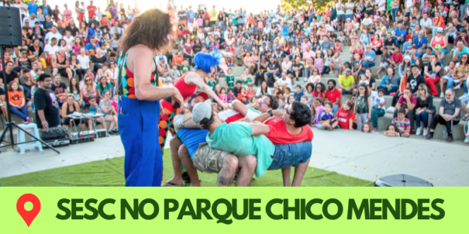 Arruaça com Circo Vox: Um Espetáculo Interativo no SESC no Parque