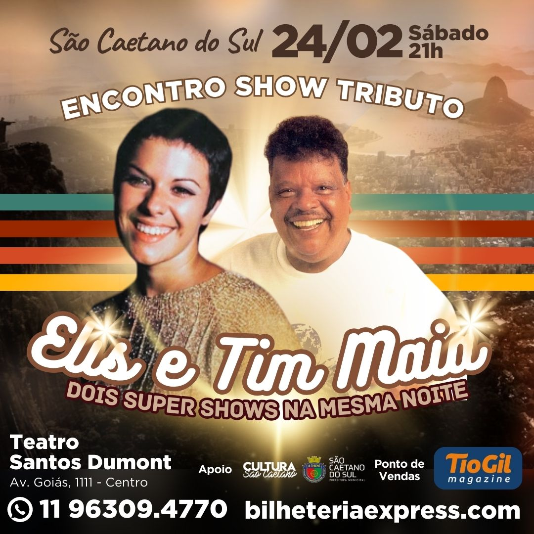 ELIS e TIM MAIA ENCONTRO SHOW TRIBUTO